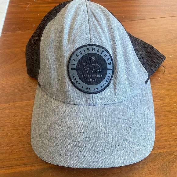 Travis Matthew Sorry 4 Being Awesome Trucker Hat - Picture 3 of 5